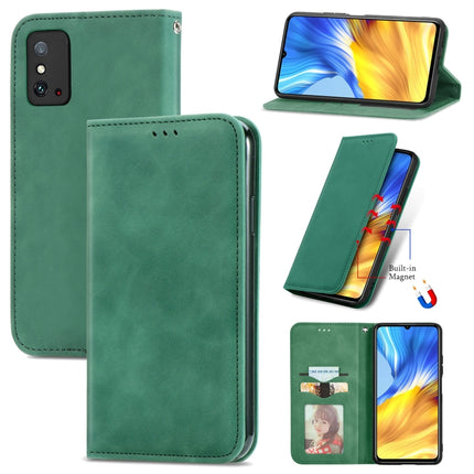 Retro Skin Feel Magnetic Horizontal Flip Leather Phone Case, For Nokia G300, For  Honor 60, For Honor X10 Max 5G, For Honor X30i