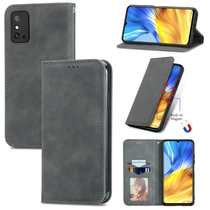 Retro Skin Feel Magnetic Horizontal Flip Leather Phone Case, For Nokia G300, For  Honor 60, For Honor X10 Max 5G, For Honor X30i