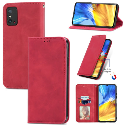 Retro Skin Feel Magnetic Horizontal Flip Leather Phone Case, For Nokia G300, For  Honor 60, For Honor X10 Max 5G, For Honor X30i