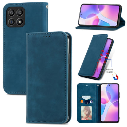 Retro Skin Feel Magnetic Horizontal Flip Leather Phone Case, For Nokia G300, For  Honor 60, For Honor X10 Max 5G, For Honor X30i
