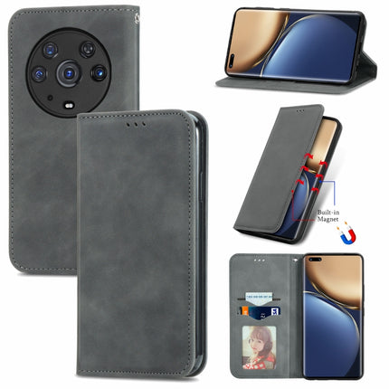 Retro Skin Feel Magnetic Horizontal Flip Leather Phone Case, For Honor Magic3 Pro, For Honor Magic3