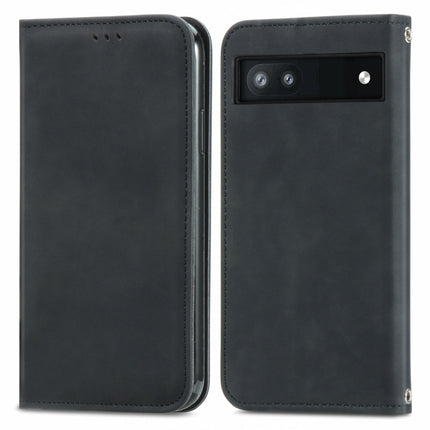 Retro Skin Feel Magnetic Horizontal Flip Leather Phone Case, For Google Pixel 6a, For Motorola Moto G31, For Motorola Moto G51, For Motorola Moto G71 5G