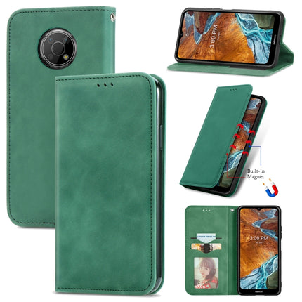 Retro Skin Feel Magnetic Horizontal Flip Leather Phone Case, For Nokia G300, For  Honor 60, For Honor X10 Max 5G, For Honor X30i