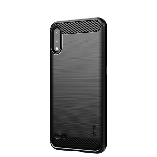 MOFI Gentleness Brushed Carbon Fiber Soft TPU Case, For LG K22 / K22 Plus, For LG K42, For LG K52 / K62 / K62+ / Q52 / Q62, For LG K92, For Google Pixel 6A, For Motorola Moto G51  5G