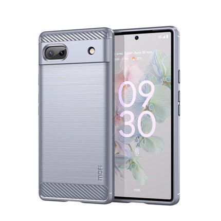 MOFI Gentleness Brushed Carbon Fiber Soft TPU Case, For LG K22 / K22 Plus, For LG K42, For LG K52 / K62 / K62+ / Q52 / Q62, For LG K92, For Google Pixel 6A, For Motorola Moto G51  5G