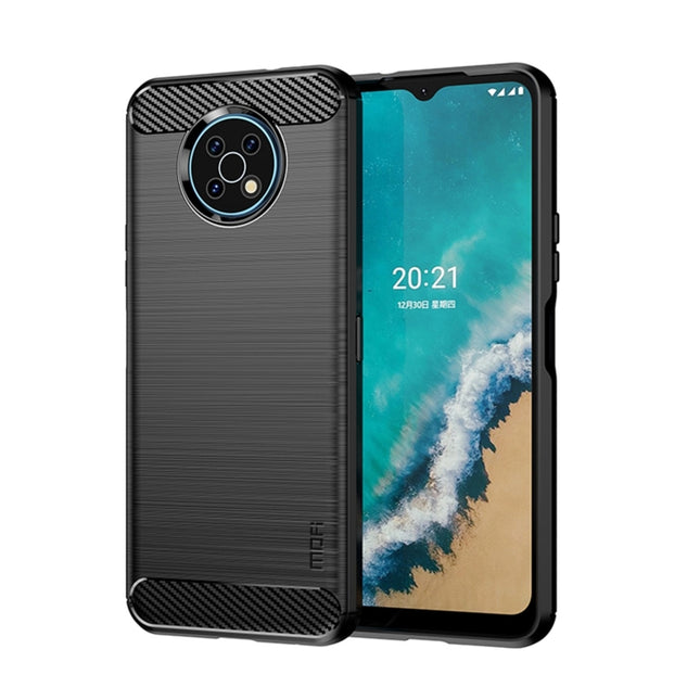 MOFI Gentleness Brushed Carbon Fiber Soft TPU Case, For Nokia G50, For Samsung Galaxy A53 5G, For Sony Xperia Pro-I, For OnePlus 10 Pro 5G, For OnePlus Nord CE 5G