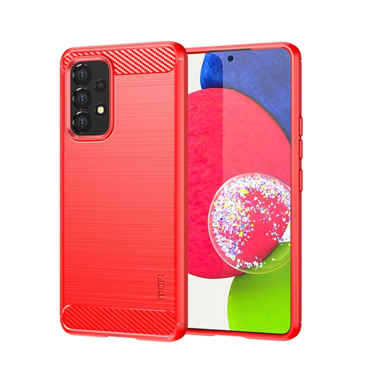 MOFI Gentleness Brushed Carbon Fiber Soft TPU Case, For Nokia G50, For Samsung Galaxy A53 5G, For Sony Xperia Pro-I, For OnePlus 10 Pro 5G, For OnePlus Nord CE 5G