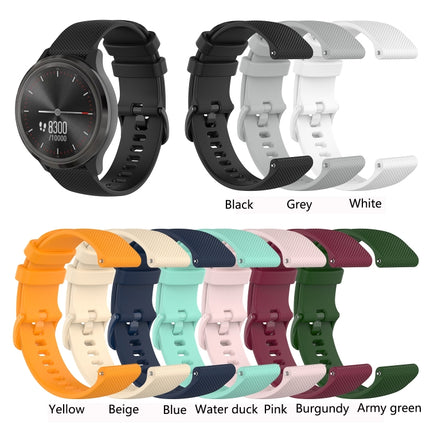 Small Lattice Silicone Sports Strap, For Garminforerunner 245 Music, For Garmin Forerunner 645