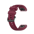 For Garmin Fenix 6S / Wine Red