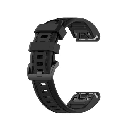 Silicone Sports Pure Color Strap, For Garmin Fenix 6S Pro