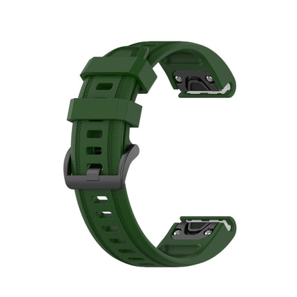 Silicone Sports Pure Color Strap, For Garmin Fenix 5S