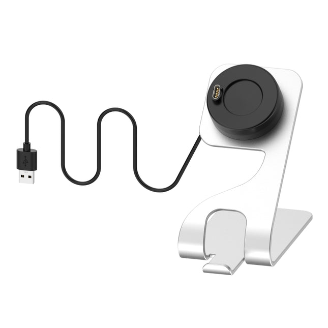 Rotatable Magnetic Metal Charging Base, For Garmin Swim 2, For Garmin Instinct, For Garmin Instinct Tide, For Garmin Instinct Tactical, For Garmin Vivomove 3S, For Garmin Vivoactive 4, For Garmin Vivoactive 4S, For Garmin Fenix 6s, For Garmin Fenix 6  ...