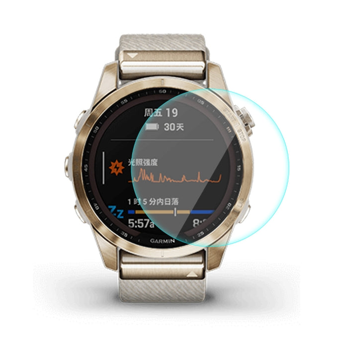 For Garmin Fenix 7S ENKAY 0.2mm 9H Tempered Glass Screen Protector Watch Film, 1 PC, 2 PCS, 5 PCS, 10 PCS