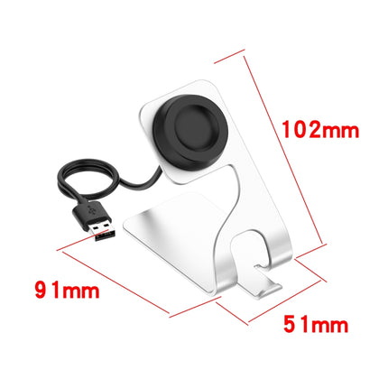 Rotatable Magnetic Metal Charging Base, For Huawei Watch GT 3, For Huawei Watch GT Runner, For Huawei Watch D