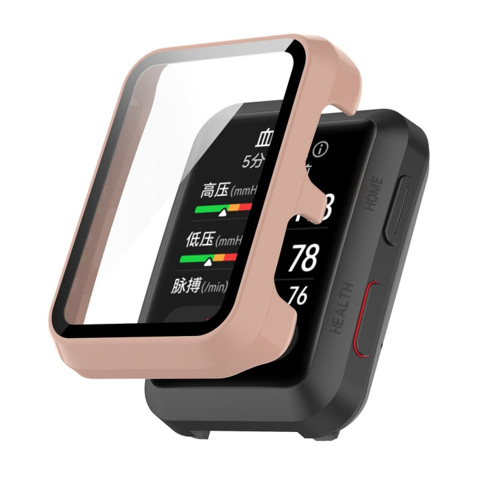 Shockproof PC Protective Case With Tempered Glass Film, For Huawei Watch D