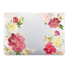 ENKAY Flower Series Pattern Laotop Protective Crystal Case For MacBook Air 13.3 inch A1932 / A2179 / A2337, For MacBook Air 13.3 inch A1932 / A2179 / A2337