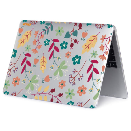 ENKAY Flower Series Pattern Laotop Protective Crystal Case For MacBook Pro 14.2 inch A2442 (2021), For MacBook Pro 14.2 inch A2442 (2021)/14 inch A3434 2025 (M5), For MacBook Pro 14.2 inch A2442 (2021)