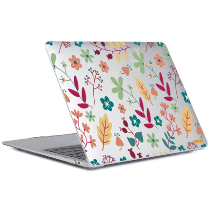 ENKAY Flower Series Pattern Laotop Protective Crystal Case For MacBook Pro 15.4 inch A1707 / A1990, For MacBook Pro 15.4 inch A1707 / A1990