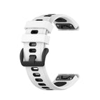 For Garmin Fenix 7X / White Black