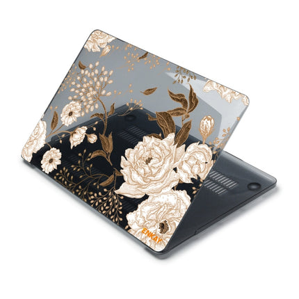 ENKAY Vintage Pattern Series Laotop Protective Crystal Case For MacBook Pro 13.3 inch A2251 / A2289 / A2338 2020, For MacBook Pro 13.3 inch A2251 / A2289 / A2338 2020