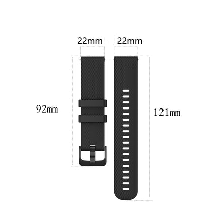 Checkered Silicone Strap, For Ticwatch Pro X, For Ticwatch Pro 3 Lite