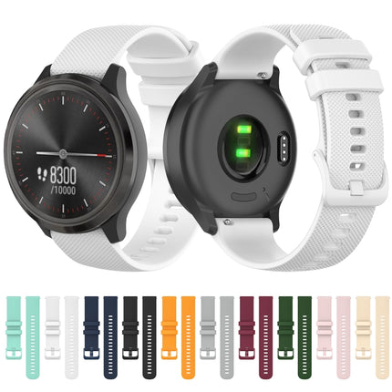 22mm Checkered Silicone Strap, For Huawei Watch GT Runner, For Huawei Watch GT 3 46mm
