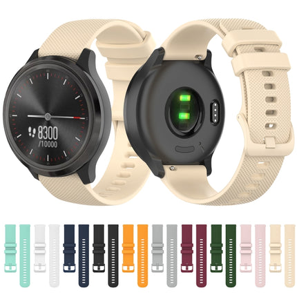 22mm Checkered Silicone Strap, For Honor Watch GS 3, For Honor Watch GS Pro