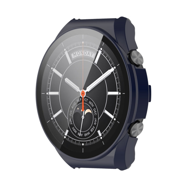 PC + Toughened Film Fully Enclosed Protective Case, For Xiaomi Watch S1