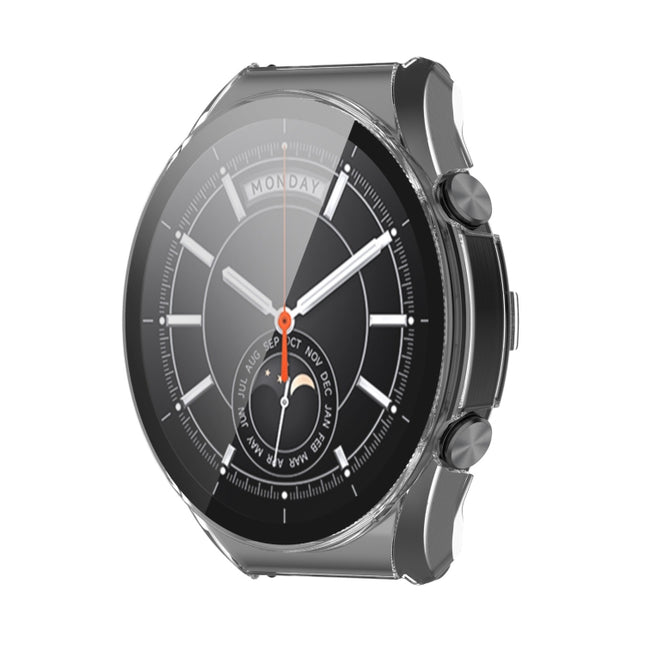 PC + Toughened Film Fully Enclosed Protective Case, For Xiaomi Watch S1