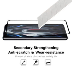 For Xiaomi Redmi K50 Gaming ENKAY Full Glue 0.26mm 9H 2.5D Tempered Glass Full Film