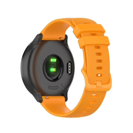 22mm Checkered Silicone Strap, For Samsung Galaxy Watch3 45MM, For Samsung Galaxy Watch 46mm