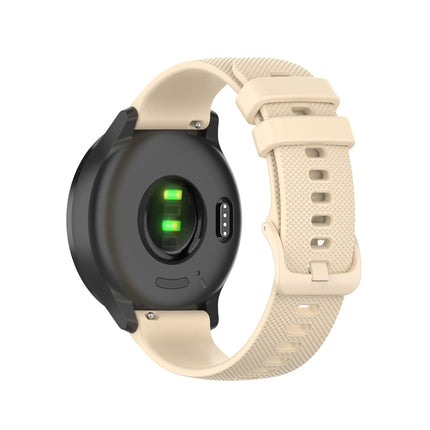 22mm Checkered Silicone Strap, For Samsung Galaxy Watch3 45MM, For Samsung Galaxy Watch 46mm