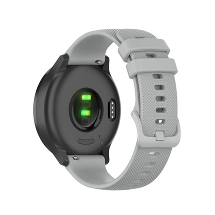 22mm Checkered Silicone Strap, For Samsung Galaxy Watch3 45MM, For Samsung Galaxy Watch 46mm