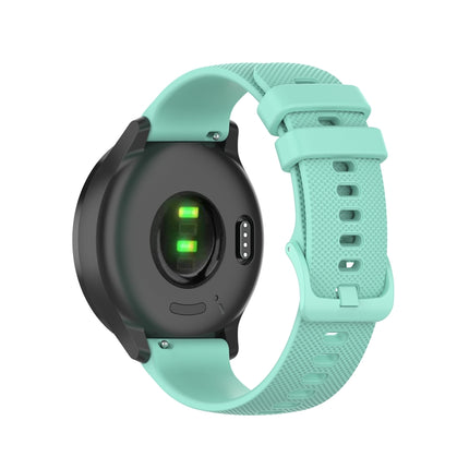 22mm Checkered Silicone Strap, For Samsung Galaxy Watch3 45MM, For Samsung Galaxy Watch 46mm