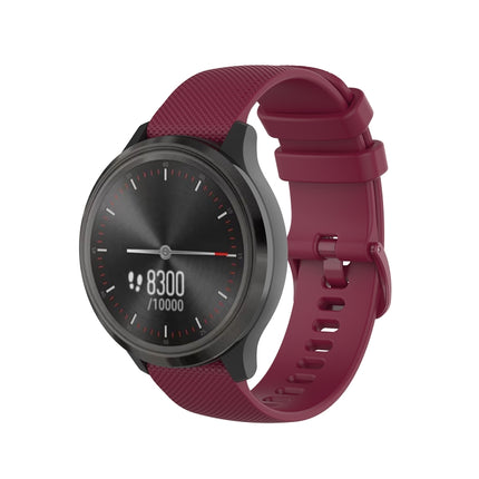 22mm Checkered Silicone Strap, For Samsung Gear S3 Classic