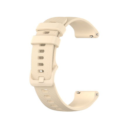20mm Checkered Silicone Strap, For Samsung Galaxy Watch 3 41mm, For Samsung Galaxy Watch Active 2 40mm / 44mm