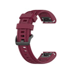 For Garmin Fenix 7S / Wine Red