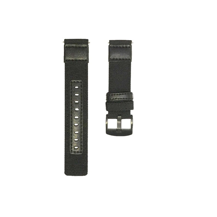 20mm Canvas Wear-resistant Strap, For Garmin Move Luxe, For Garmin Move Style, For Garmin Venu SQ, For Garmin Forerunner 645 Music