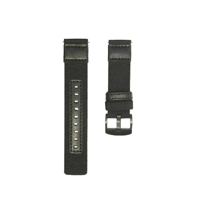 20mm Canvas Wear-resistant Strap, For Garmin Move Luxe, For Garmin Move Style, For Garmin Venu SQ, For Garmin Forerunner 645 Music