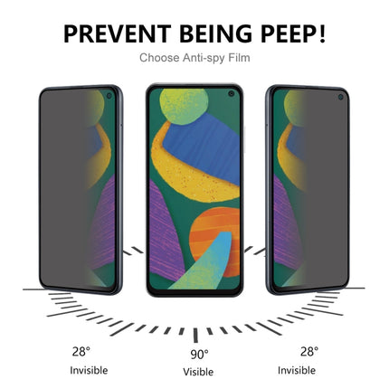 For Samsung Galaxy F52 5G / G62 / M62 ENKAY 28 Degree Anti-peeping Tempered Glass Full Screen Film, For Samsung Galaxy F52 5G(1 PC), For Samsung Galaxy F52 5G(2 PCS), For Samsung Galaxy F52 5G(5 PCS)