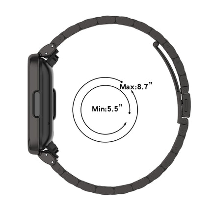 2 in 1 Three-bead Metal Strap with Watch Frame, For Xiaomi Redmi Watch 2, For Xiaomi Redmi Watch2 Lite International Version