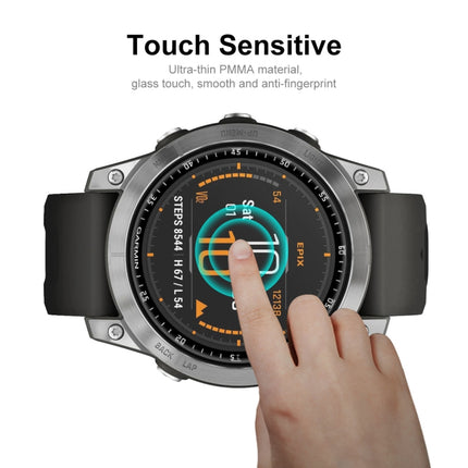 ENKAY 3D Full Coverage Soft PC Edge + PMMA HD Screen Protector Film For Garmin Epix, 1 PC, 2 PCS, 5 PCS, 10 PCS