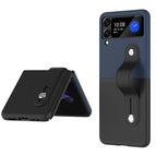 For Samsung Galaxy Z Flip3 5G / Dark Blue and Black