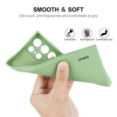 For Samsung Galaxy S22 Ultra 5G ENKAY Liquid Silicone Soft Shockproof Phone Case, For Samsung Galaxy S22 Ultra 5G