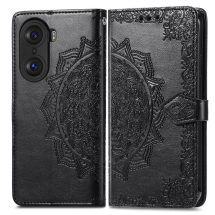 Mandala Flower Embossed Horizontal Flip Leather Phone Case, For Honor 60 Pro, For OnePlus 10 Pro, For ZTE Blade A31, For TCL 10L