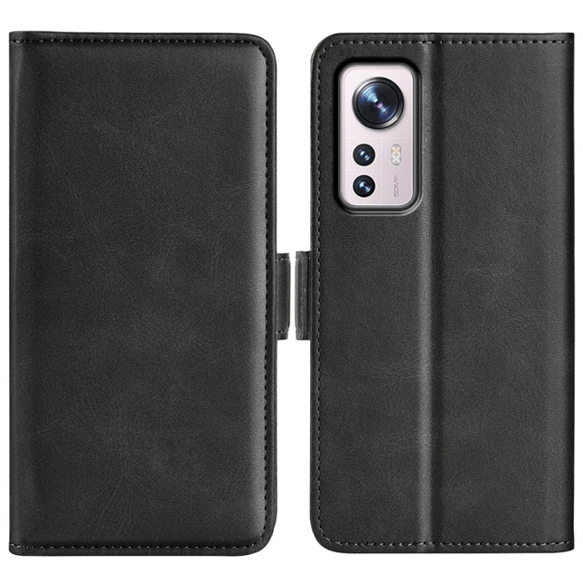 For Xiaomi 12 Pro Dual-side Magnetic Buckle Flip Leather Phone Case, For Xiaomi 12 Pro