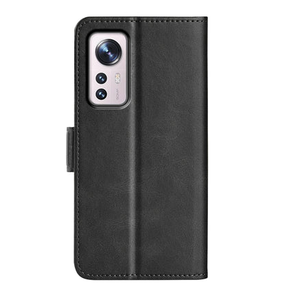 For Xiaomi 12 Pro Dual-side Magnetic Buckle Flip Leather Phone Case, For Xiaomi 12 Pro