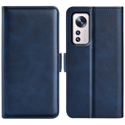 For Xiaomi 12 Pro Dual-side Magnetic Buckle Flip Leather Phone Case, For Xiaomi 12 Pro