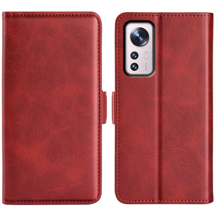 For Xiaomi 12 Pro Dual-side Magnetic Buckle Flip Leather Phone Case, For Xiaomi 12 Pro
