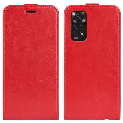 For Xiaomi Redmi Note 11 4G / Note 11S R64 Texture Vertical Flip Leather Phone Case, For Xiaomi Redmi Note 11 4G